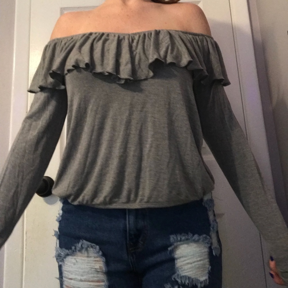 Off the shoulder blouse